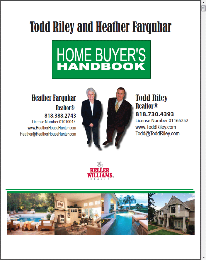 Northridge First Time Buyers Handbook