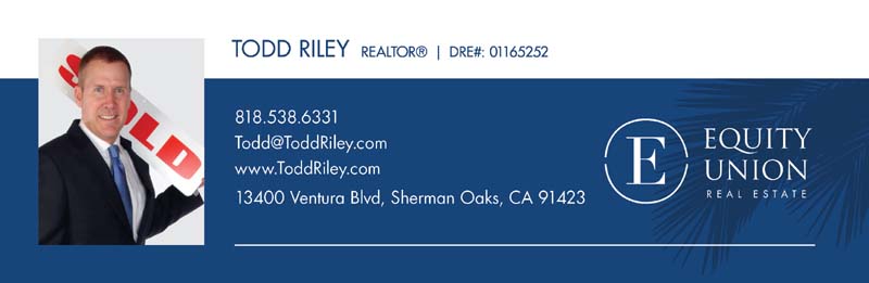 Todd Riley - Northridge  Real Estate Agent Signature